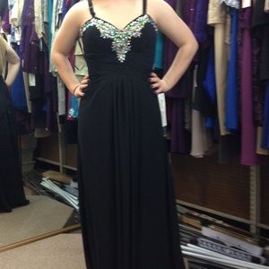 Prom ball dress gown