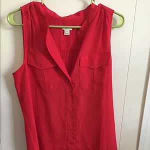 Red J. Crew top