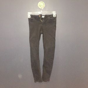 Black Topshop Jamie skinny jeans size 26