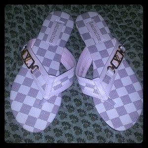 Leather Summer shoes size 8