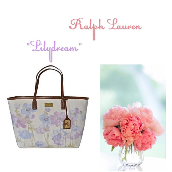 Ralph Lauren Floral Bag 2XHP 4/23/17 & 1/30/18 - Picture 2 of 8