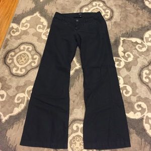 Express black wide leg dress pants