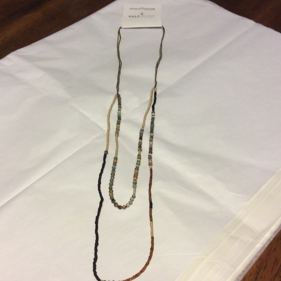 Double Strand Beaded Necklace - Picture 2 of 3
