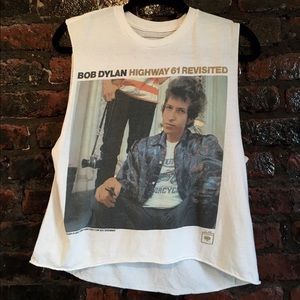 Bob Dylan Cut-off graphic tee