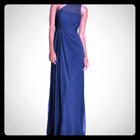 ❗️PRICE DROP❗️David's Bridal one shoulder dress