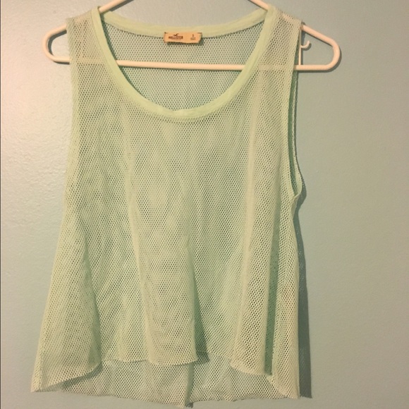 Baby blue cover up.