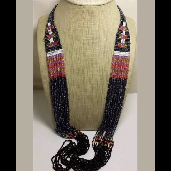 1 HR SALE Hand made beaded necklace southwestern