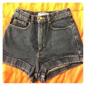 Denim American Apparel shorts