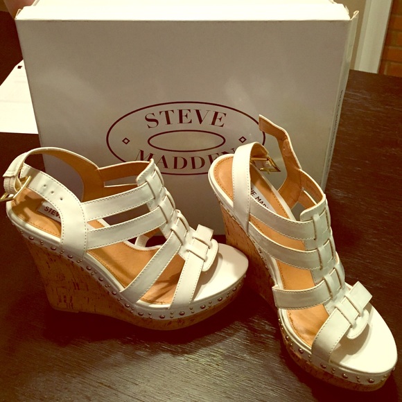 Steve Madden Cork Wedges