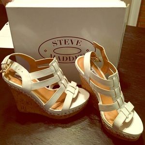 Steve Madden Cork Wedges