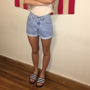 Vintage Levi's high waisted shorts