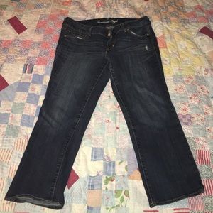 American Eagle crop pants size 14