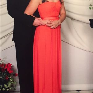 BCBGMaxAzri Strapless Gown