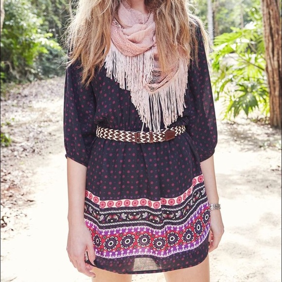 🦀BELTED PEASANT DRESS🦀