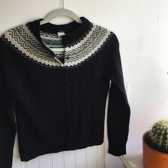 ⚡️Sale⚡️J Crew Fairisle Merino Cardigan
