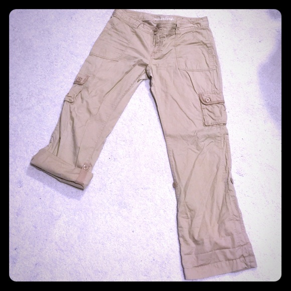 Maurices cargo capris