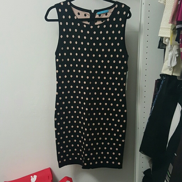 Marta polka dot sweater dress -alice and olivia - Picture 1 of 4