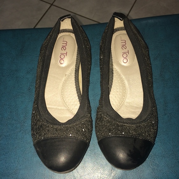 Black me Too flats size 6
