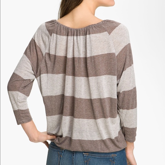 ✖️SOLD✖️ Ella Moss Light-Weight Stripe Vida Top - Picture 3 of 3