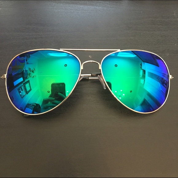 🎉Clearance🎉 Mirrored Glacier Aviator Sunglasses - Picture 2 of 3
