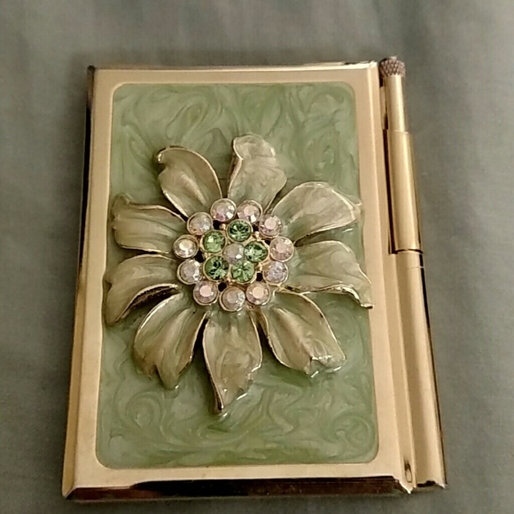 Vintage Purse Notebook with Sparkle Gems