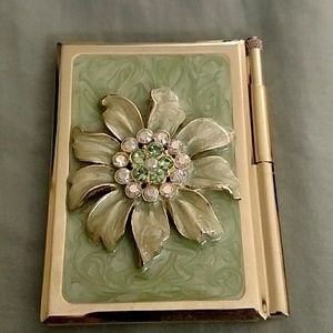 Vintage Purse Notebook with Sparkle Gems