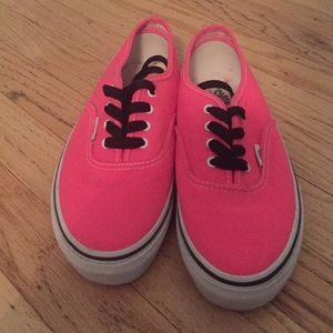 Vans Pink Classic Sneakers