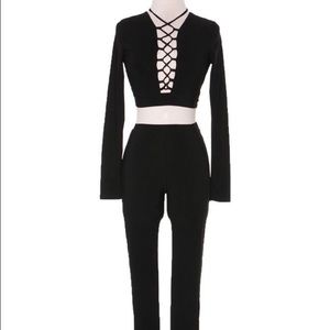 Two piece black set