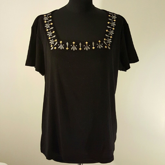 Karen Scott short sleeve shirt XL