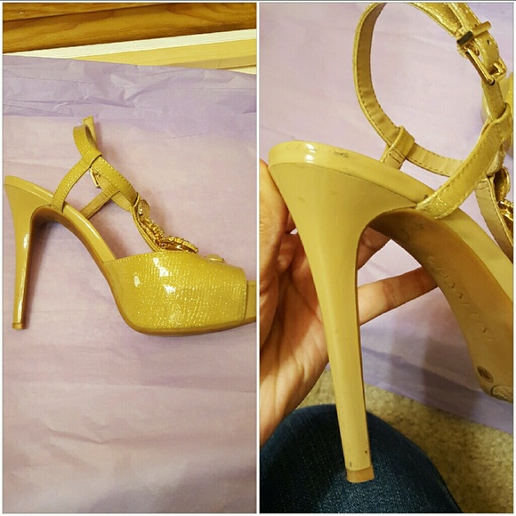 Gianni bini gold heels - Picture 2 of 4