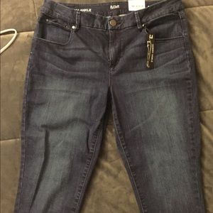 JCP a.n.a skinny ankle denim NWT size 12