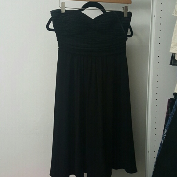 Strapless black dress - Picture 1 of 4