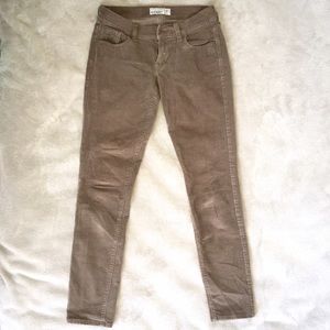 Cropped Lightweight Corduroys