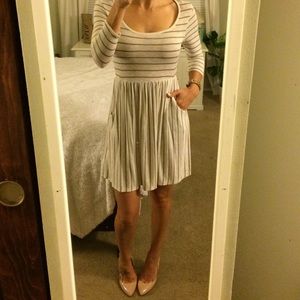 Striped Dress with Pockets