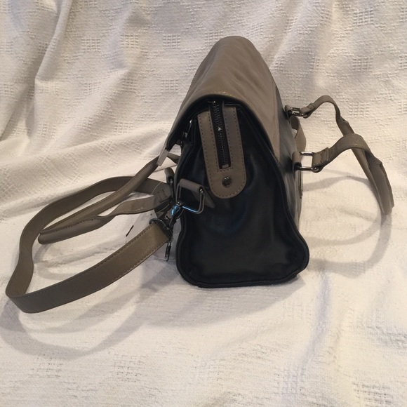 BCBG Generation Black Taupe Bag - Picture 2 of 4