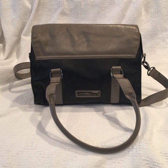 BCBG Generation Black Taupe Bag - Picture 4 of 4