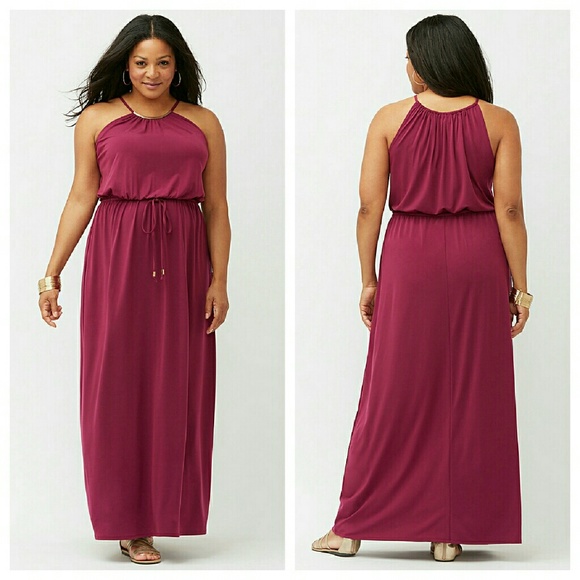 Lane Bryant Dresses & Skirts - HARDWARE MAXI DRESS simply chic 22 24 3x xxxl
