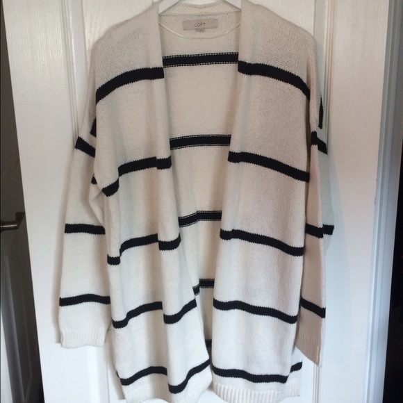 Loft open front cardigan