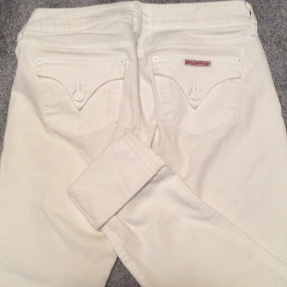 Hudson Size 28 White Skinny jeans