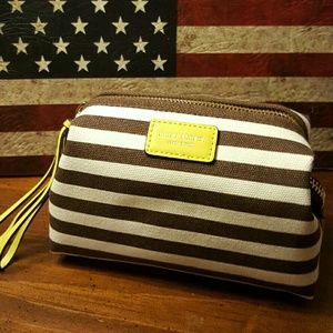 Henri Bendel Lt. Green Small Dopp Bag- Brand New