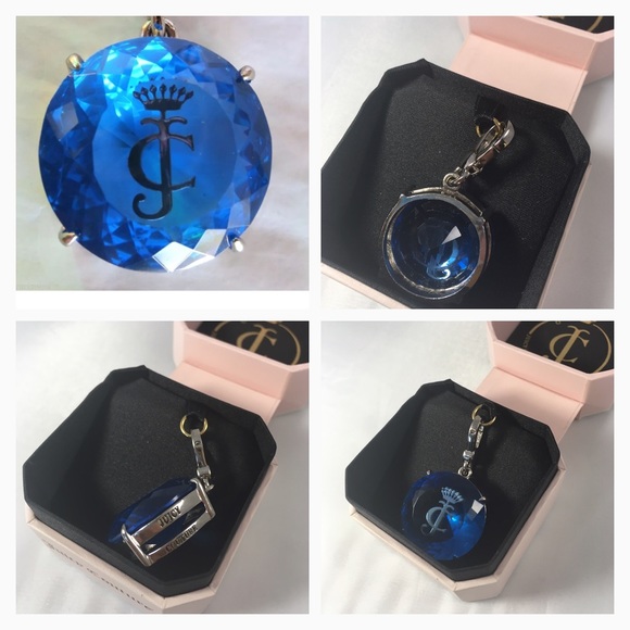 juicy couture solitaire jewel charm