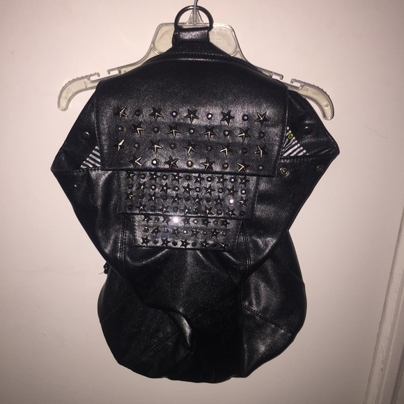 LF Faux Leather Star Studded Bag