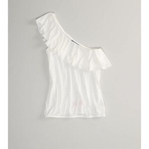 Ruffle One Shoulder Top