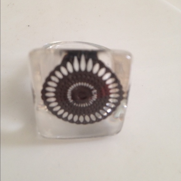 Cosmetic tribal design ring