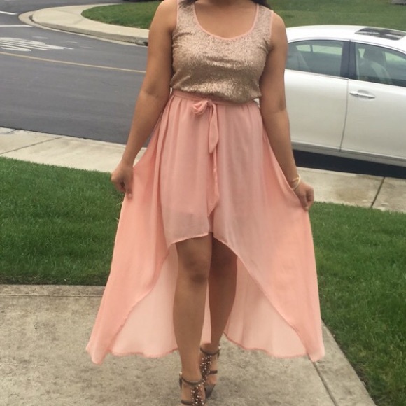 High-low dress