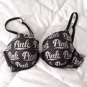 NEW VS PINK Wear Everywhere Push-Up Bra