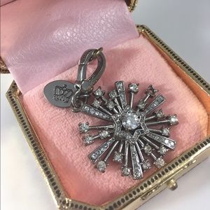 Juicy couture snowflake charm