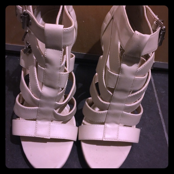 Aldo gladiator sandal heels 8.5
