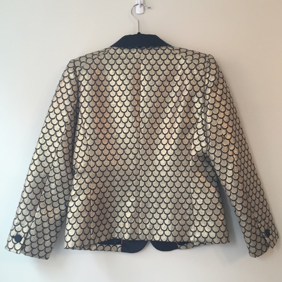 Juicy Couture | Palladium Brocade Blazer - Picture 3 of 4