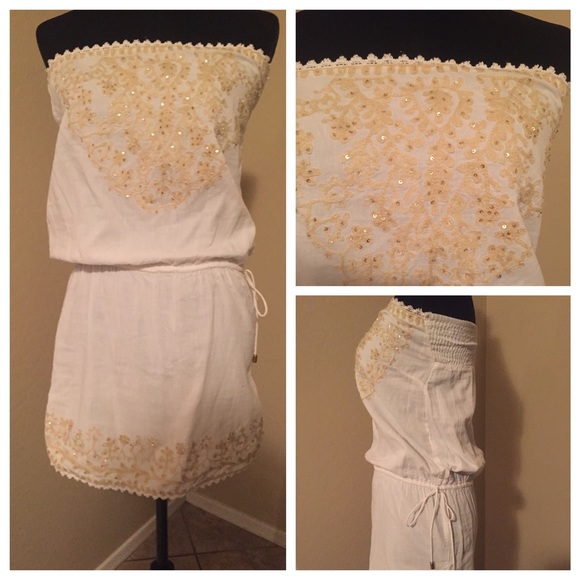 Cynthia Rowley embellished mini